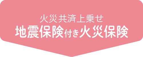 火災共済上乗せ地震保険付き火災保険